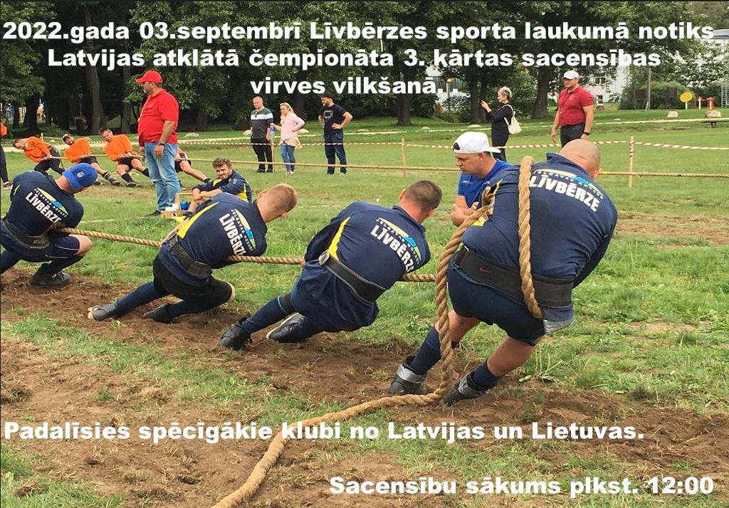 Latvijas cempionats virves vilksana